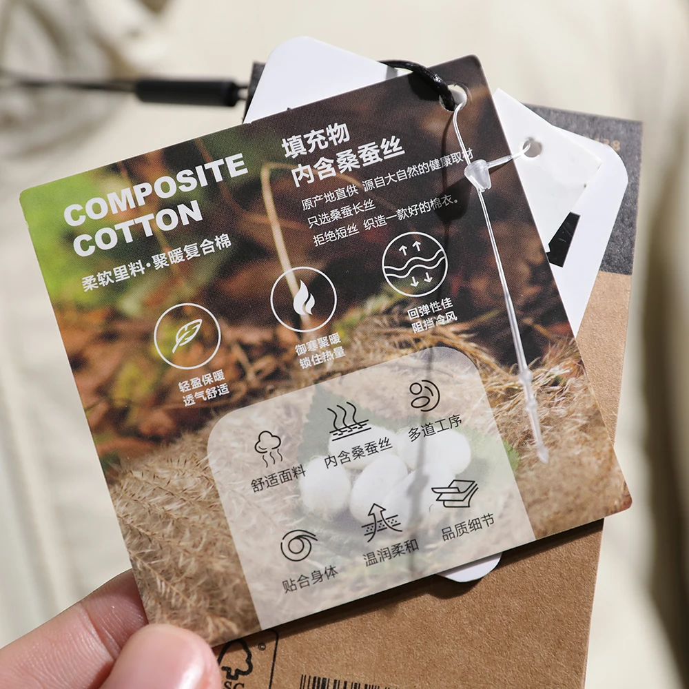 Теплая пушистая шелковая хлопковая стеганая куртка Du для мужчин и женщин, уличная ветрозащитная осенне-зимняя мода Ci Sle Long Sve...