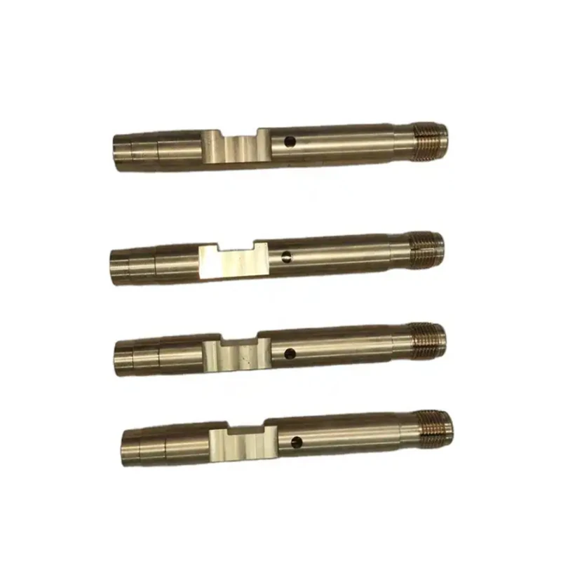 

CNC machined brass manufacturing high-precision mechanical drive shaft industrial special parts