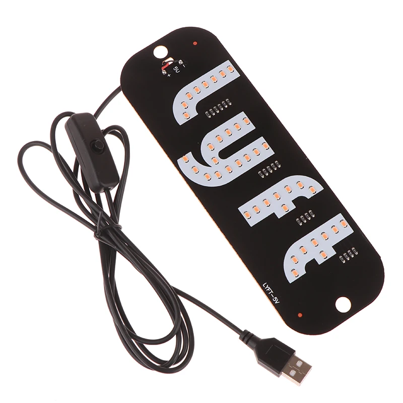 LED مصباح إشارة مصباح إشارة تاكسي ل Lyft شعار ضوء USB LED الكابينة لوحة مؤشرات أضواء مصباح إشارة مصباح الديكور السيارات