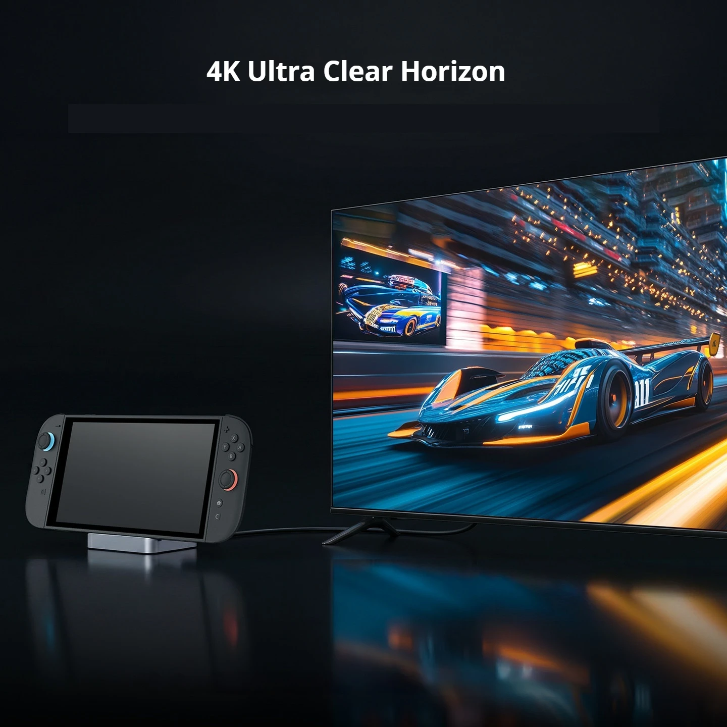 Stacja dokująca Gulikit Switch, przenośna, wieloportowa, wyjście 4K 60Hz HDR, ładowanie 100W PD, kompatybilna z Nintendo Switch 2 OLED. — zdjęcie produktu 5
