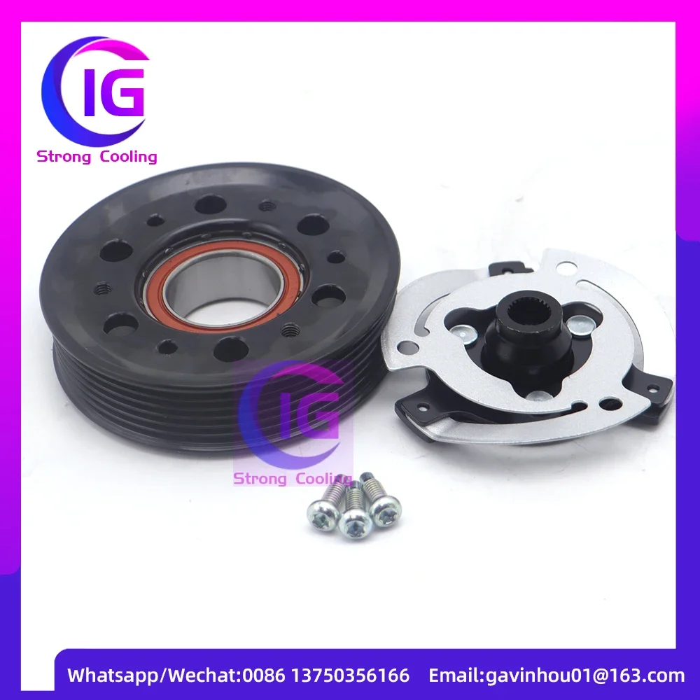 Air Conditioning AC Compressor Clutch For SKODA FABIA OCTAVIA I RAPID SCALA SUPERB II YETI 5C0820803B 1K0820803E