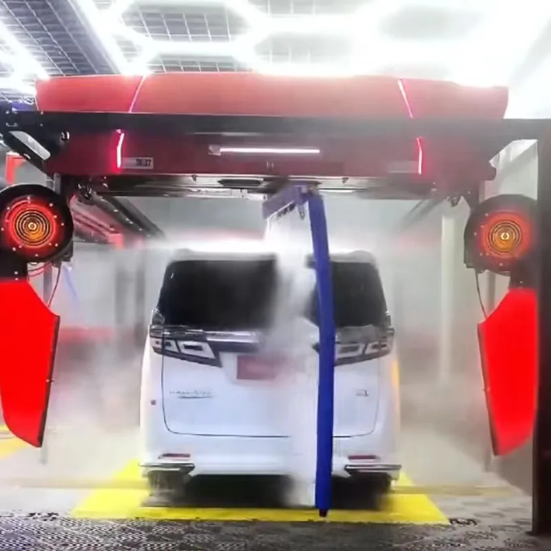 

YG Customized Automatic Touchless Car Wash Equipment Car Wash Machine Intelligent 360 Water Saving Cleaning For Commercial Gara