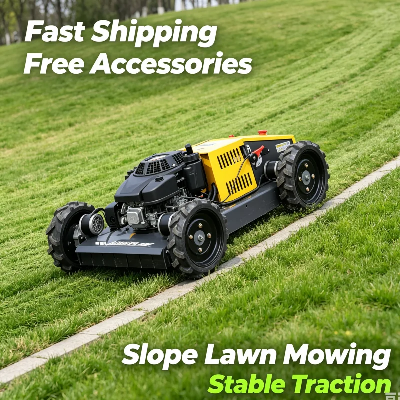 Customized EPA CE Fast Delivery Professional Wheeled Remote Control Lawn Mower 500Mm Cutting Width For Backyard