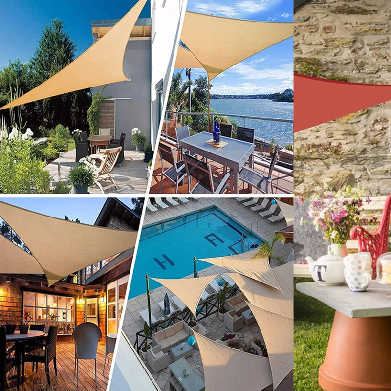 

Triangular shade sail 3.6X3.6X3.6 outdoor shade yard waterproof balcony swimming pool sun protection camping shade sail