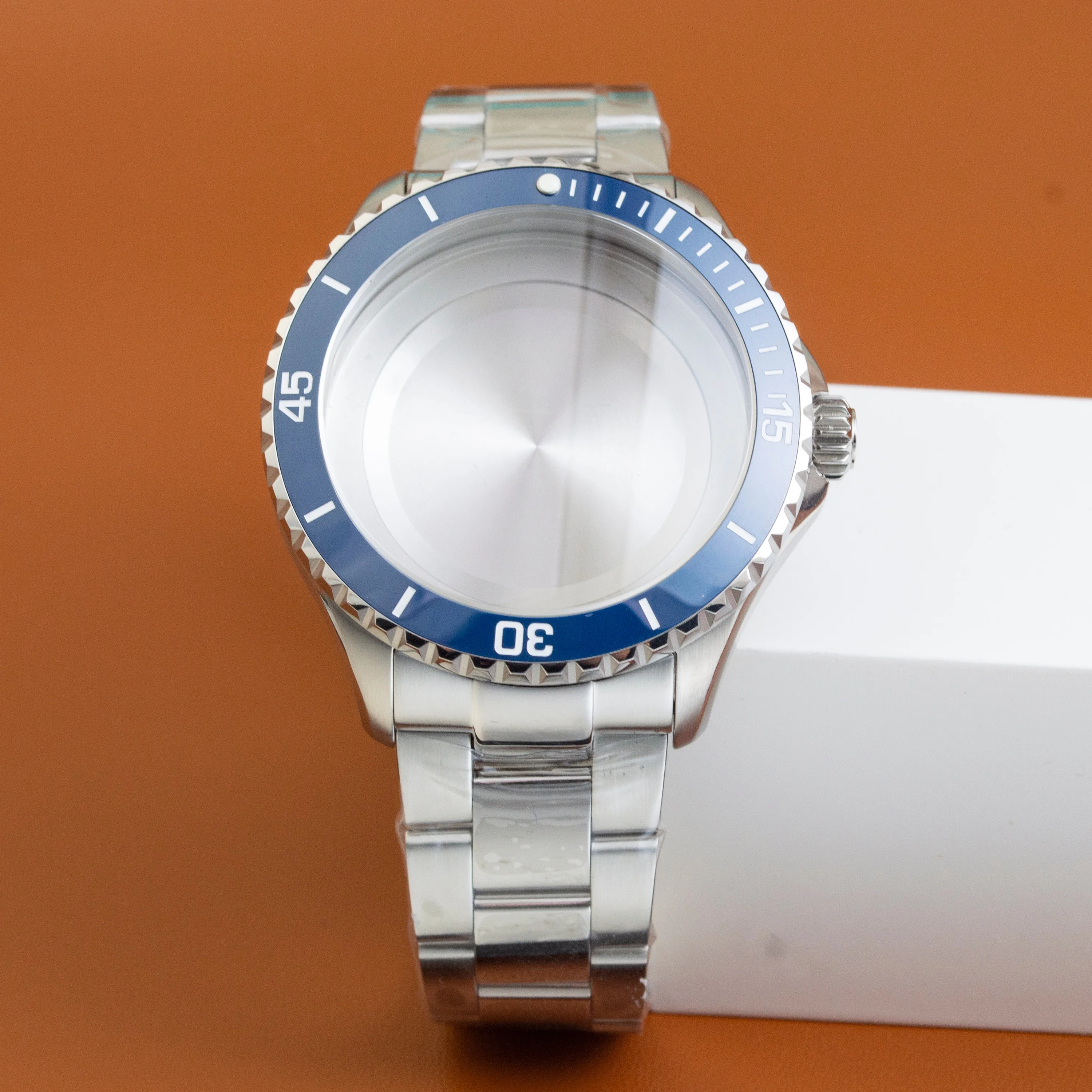 

Корпус для SUPEROCEAN, ремешок для часов из нержавеющей стали, корпус для дайвинга 200 м, корпус для часов NH35, сапфировое стекло, подходит для механизма NH35 NH36