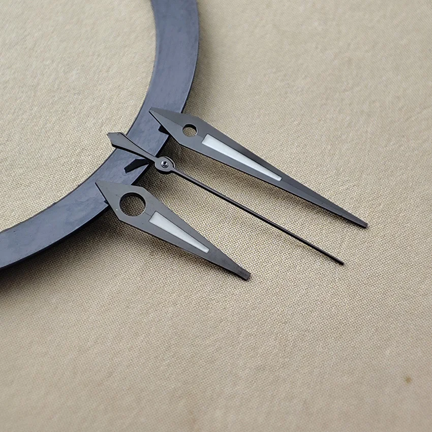 เข็มนาฬิกา NH35มือสีเขียวเหมาะสำหรับการเคลื่อนไหวแบบ nh34/nh35/4R/7วินาที