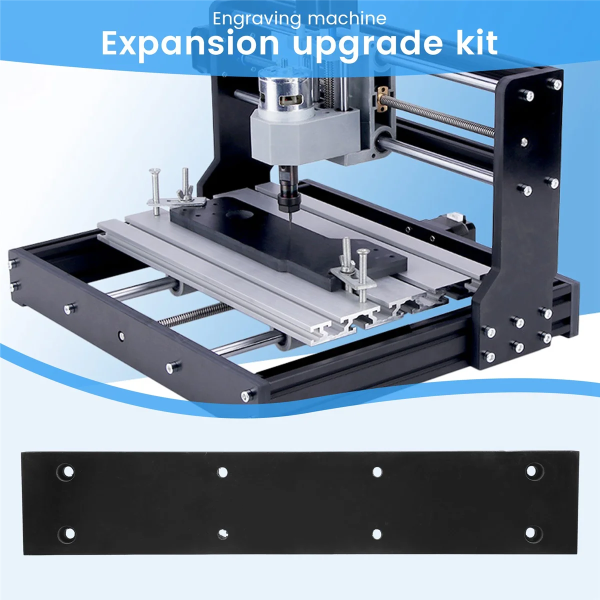 SLQZT Kit di estensione CNC 3018 Kit di aggiornamento da 3018 a 3040 Accessori da banco compatibili con la macchina per incidere 3018 Pro Max