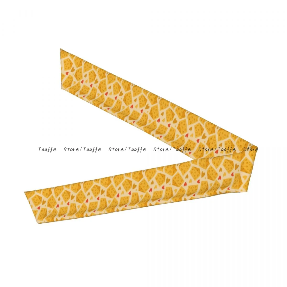 Sports Headband Head Tie Cute Cheese And Hearts Bandana Sweatbands Yoga Tennis Headwrap for adult