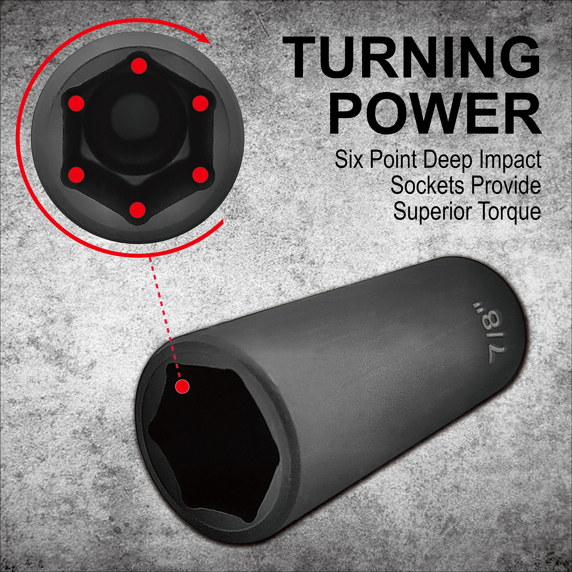 Set di chiavi a bussola da 70 pezzi 1/2 Zoll Antrieb SAE 5/16-1-1/4 pollici Prese standard/profonde con barre di prolunga Set di bussole a impatto