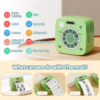 6 nejlepší prodej Chytrá kapesní mini tiskárna - №5