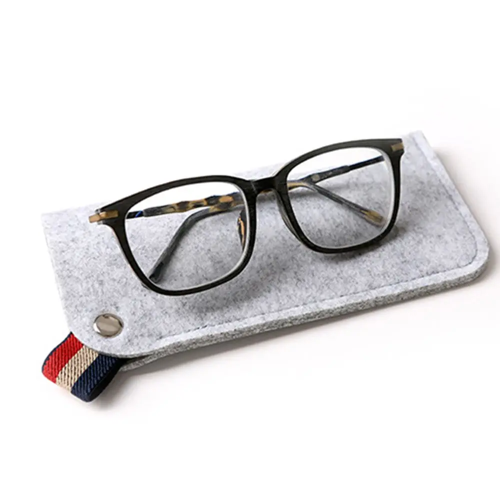 

Soft 5 Colors Felt Cloth Container Sunglasses Accessories Glasses Storage Sunglasses Bag Glasses Box Glasses Bags
