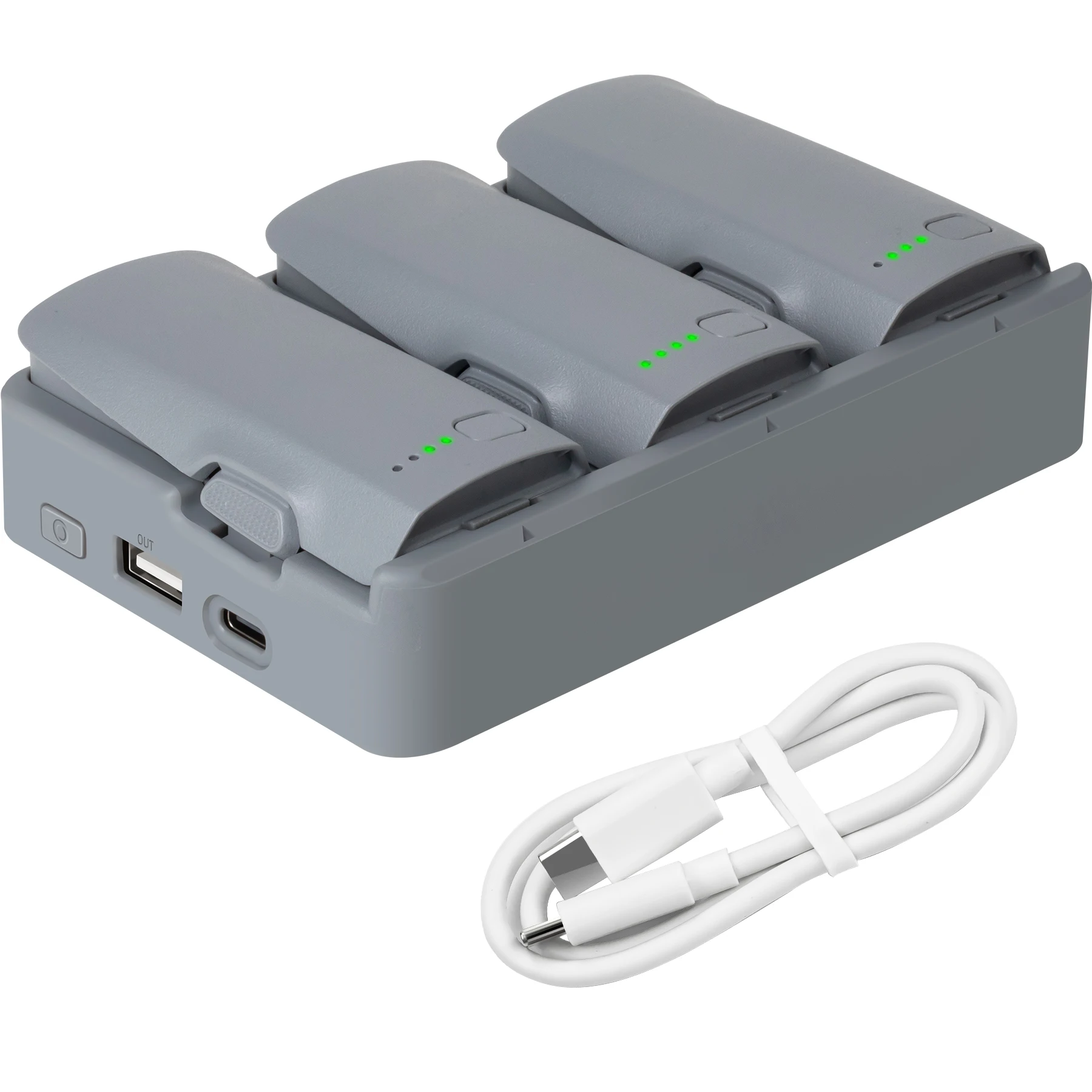 

For DJI Neo 2 Battery Storage and Maintenance Device Three-Port Charger
