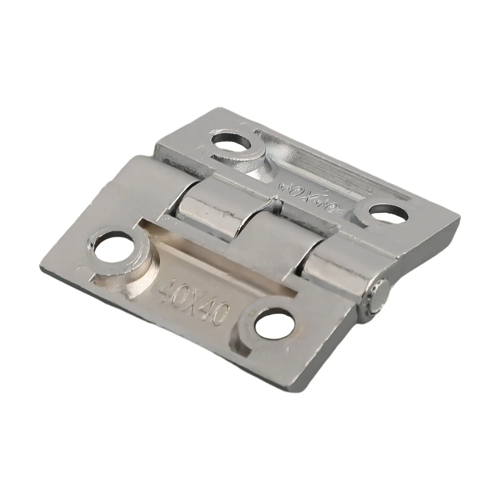 Corrosion-Resistant Zinc Alloy Butt Hinges Butt Hinges Zinc Alloy Silver 3 Different Sizes Corrosion-resistant Long Service Life