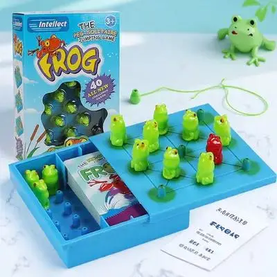 1Set Kids Playing Checkers Premium Plastic Logical Thinking Intelligence Game for Early Education Learning Board Game