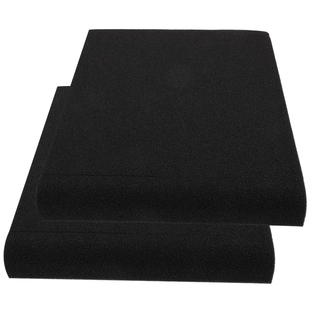 

2pcs Speaker Isolation Pad 10 Inch Subwoofer Sound Diffuser Panel Vibration Proof Acoustic Foam For Studio Monitor Mounting
