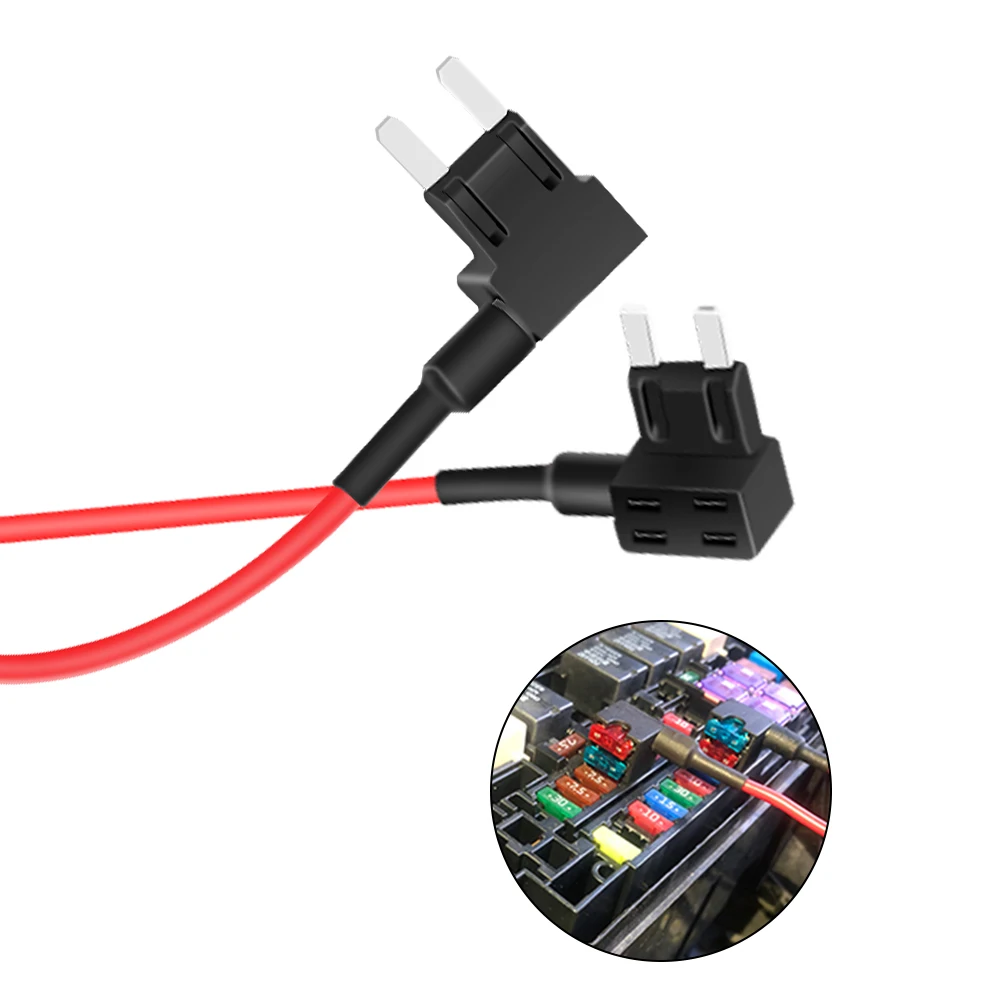 12V Car Fuse box Holder Add-a-Circuit Adapter adattatore ATM APM Tap Mini Blade Micro 5 Pcs Auto moti Insurance