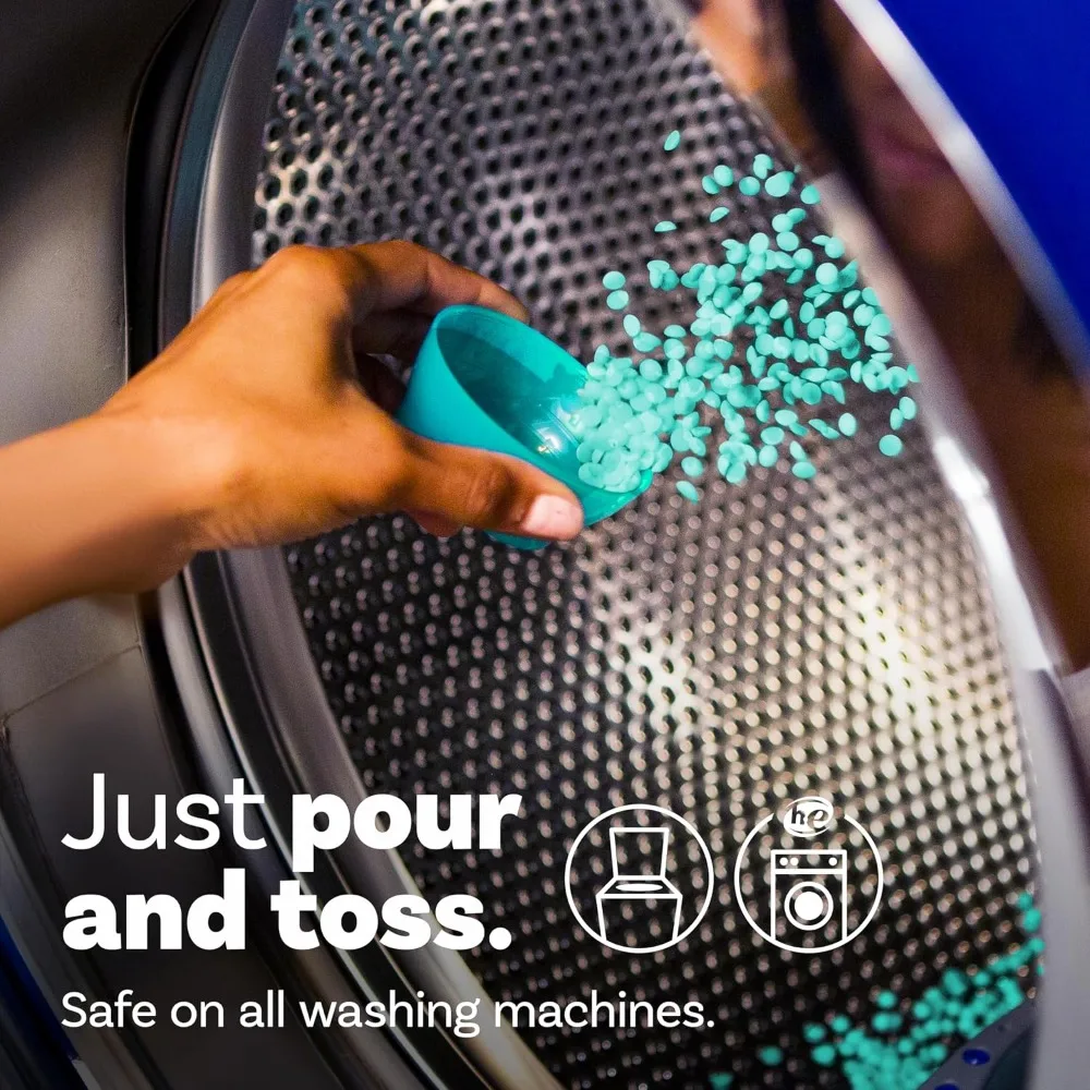 In Wash Laundry Scent Booster Beads Fresh Scented Detergent Enhancer Long Lasting Fragrance for Laundry Wash view 7