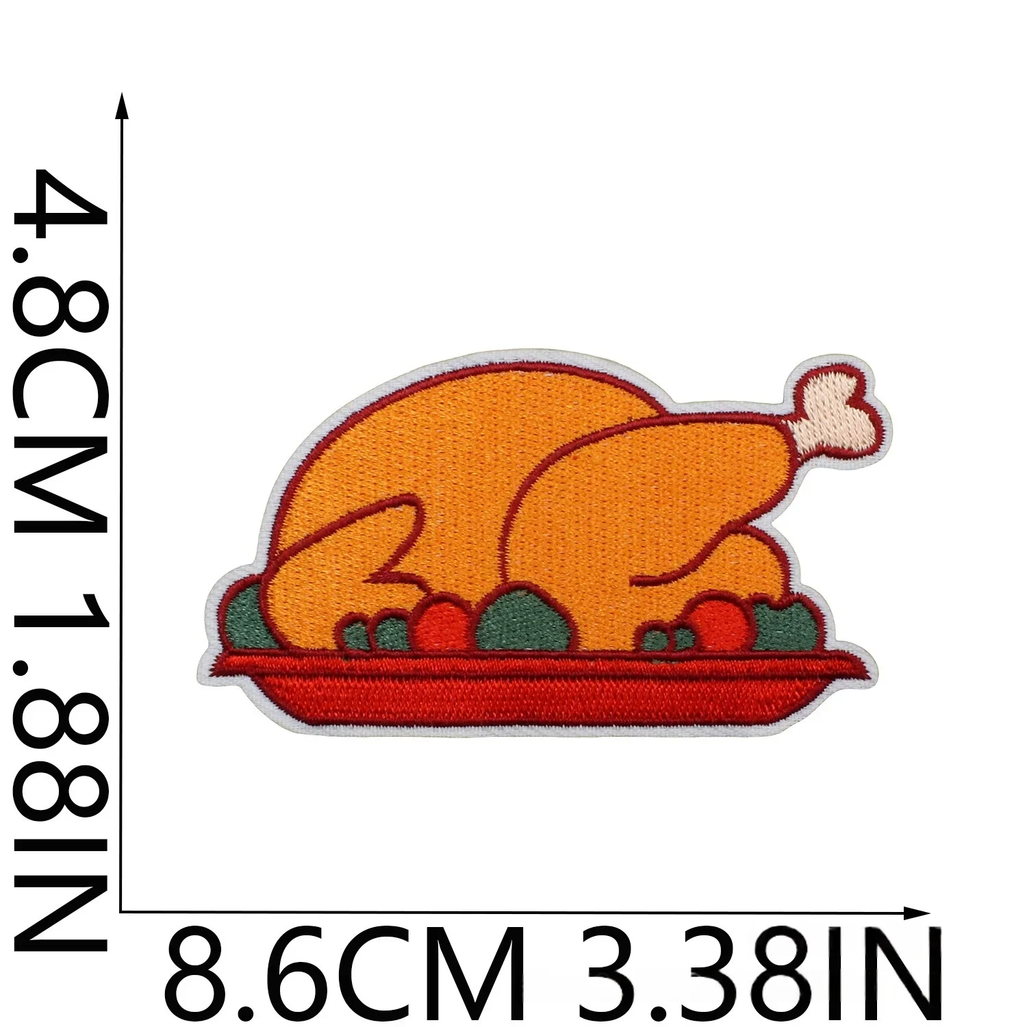 

Thanksgiving Embroidery Cloth Sticker Autumn Maple Leaf Fox Hedgehog Patch Sticker Bag Decoration Cake Embroidery Chapter Boy
