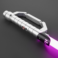 Lightsaber Metal Hilt No Electronics Laser Sword Fits Neopixel RGB Proffie 2.2 C Port Electronic Chassis Dueling LTG Light Saber