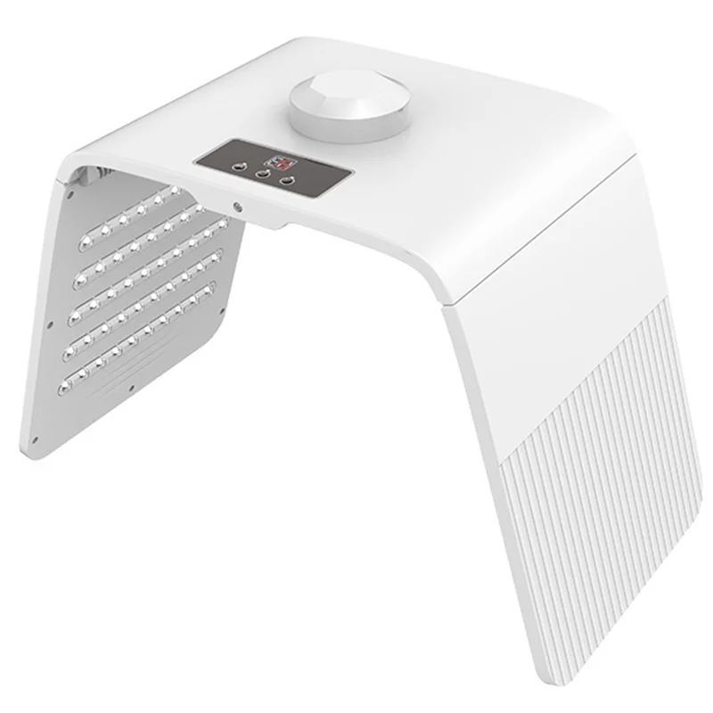 Espectrómetro de belleza para el hogar plegable, máquina de fotones LED de 7 colores, humidificador facial hidratante para la piel