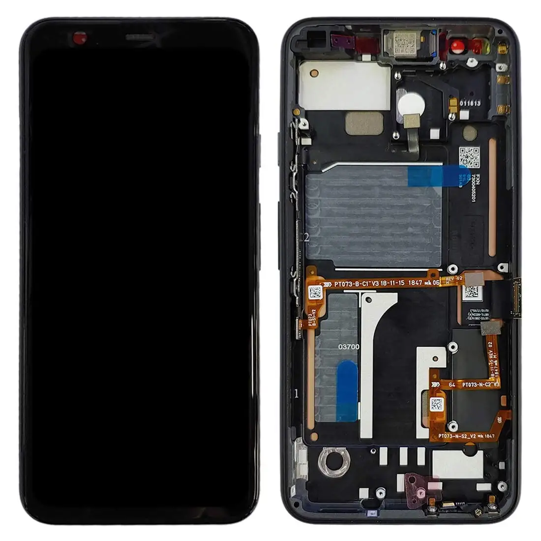 AAA Super AMOLED For Google Pixel 4 LCD Display Touch Screen Digitizer Assembly Replacement LCD For Google Pixel 4 G020I display