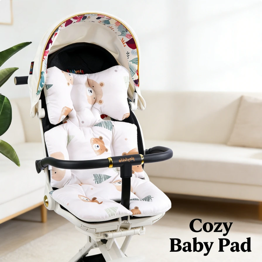 

2026 1pc Universal Stroller Cushion Soft Cotton Pad For Baby Walker High Chair Winter Warm Seat Mat All Season Use accessories