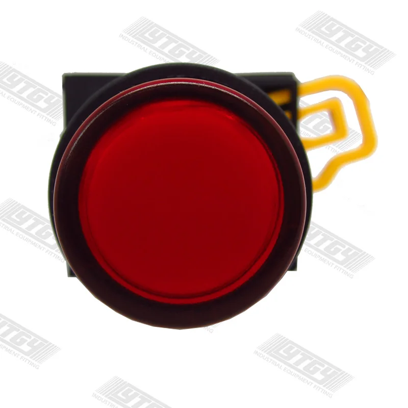 [ SA ]Japan and spring IDEC illuminated pushbutton 22mm self-locking YW1L-A2E10Q4 * DC24V LED 1NO--10PCS/LOT