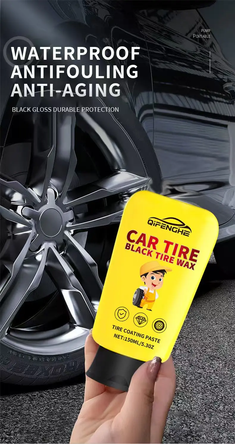 

150 мл блеска и защита шин: удаление потерь, восстановление блеска в 1 минуту! Долговечная ручка и защита от ультрафиолета – профессиональная формула