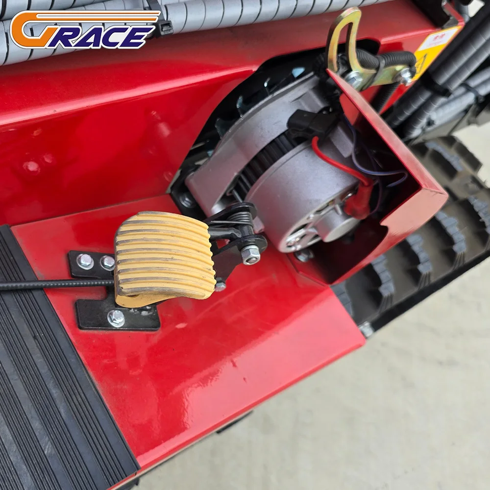 Customized Diesel Mini Cultivator Multifunctional Crawler Rotary Cultivator Tractor for Sale