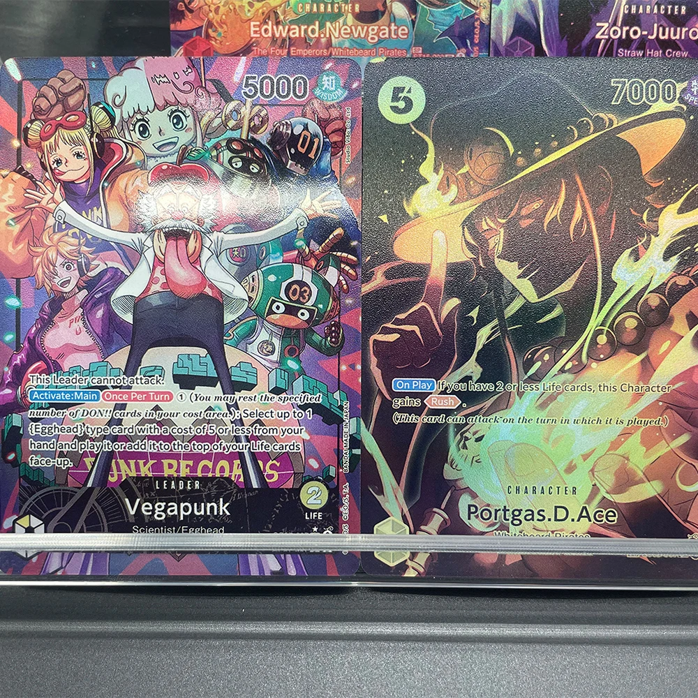 

Opcg Anime Proxy Card Game Collection Card Mr.2.bon.kurei Bentham Alternate Art EB01-061 ST13 011 English Foil Card Child Gifts