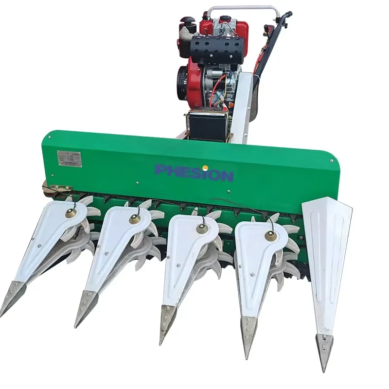 High Quality Reaper Machine Harvest for Wheat Rice Corn Paddy Grain Sorghum Pepper Alfalfa Grass Mounted Mini Tiller