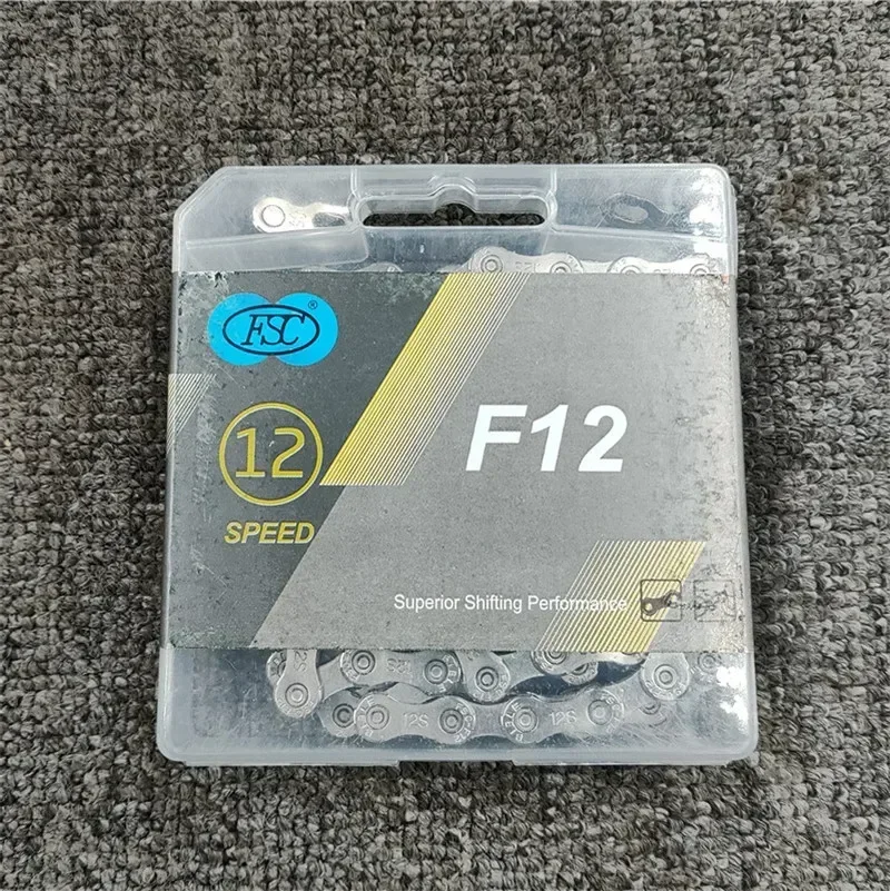 FSC Bicycle Chain 8/9/10/11/12S Road MTB Bike Chain 8 9 10 11 12 Speed 116 126L Bike Chain for Shimano Sram Bike Parts