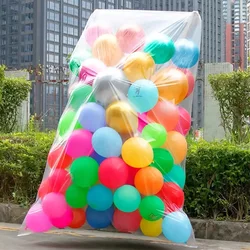 1pcs Balloon Bag Storage Bag 1.2X1.5m Large Big Plastic Bag Tool for Transport Ballon Clear Christmas Tree Disposal Storage Bag