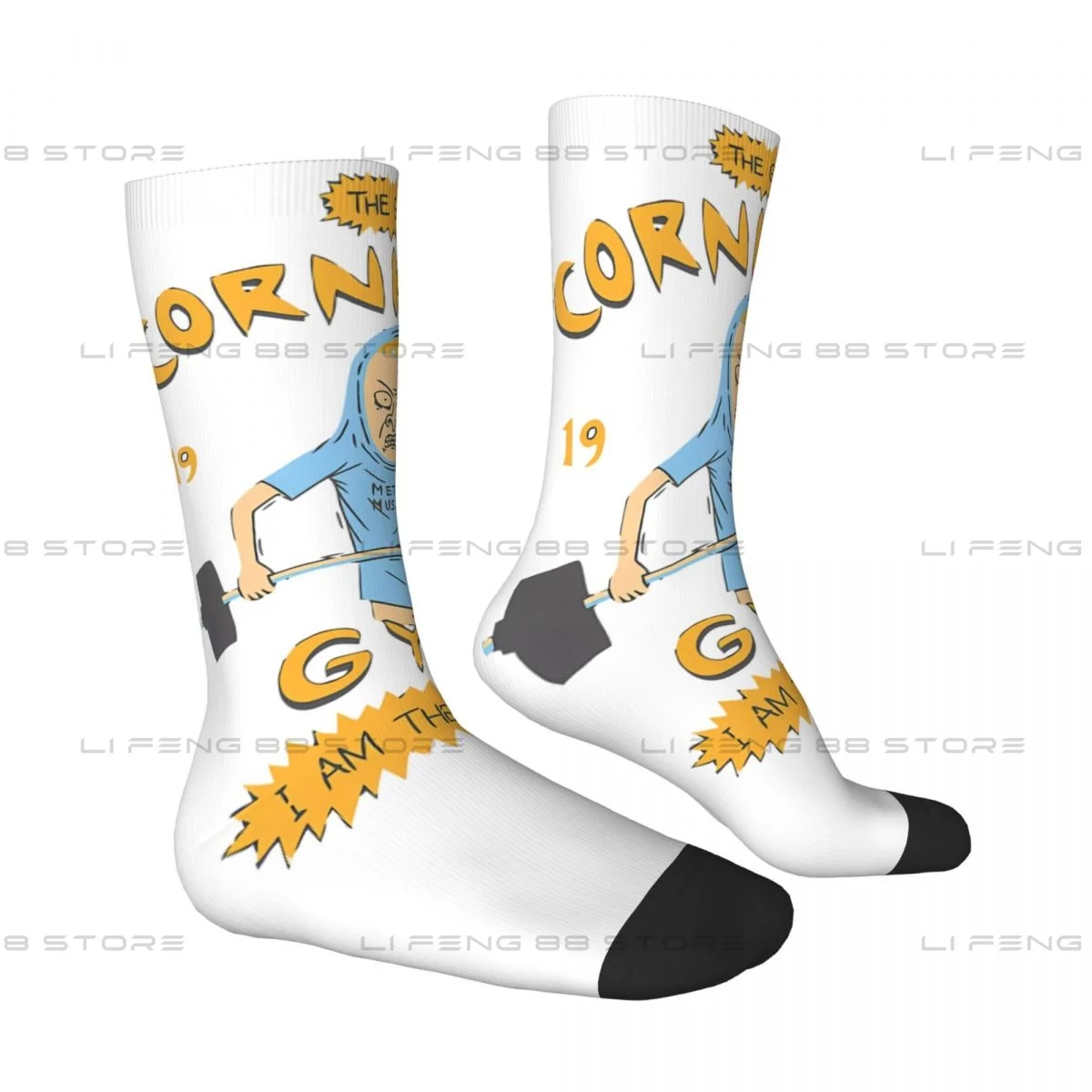 Beavis and Butthead Cornholio Men Women Socks Outdoor Novelty Spring Summer Autumn Winter Stockings Gift