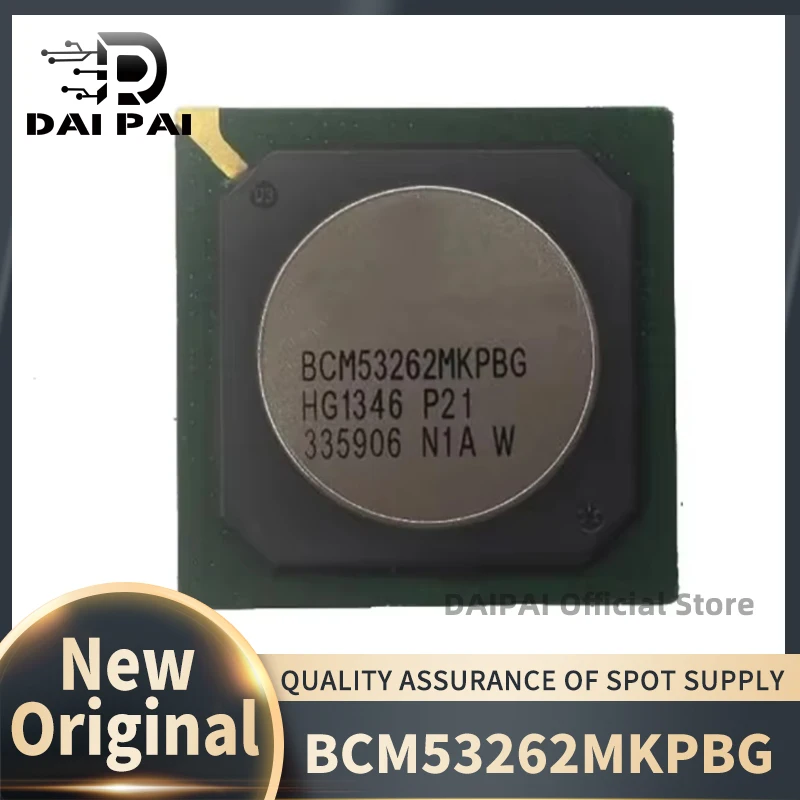 (1Pcs-5Pcs/Lot)100% New original BCM53262MKPBG BCM53262MKPBG-P21 BCM53262MKPB BCM53262 BGA Communication and network chips