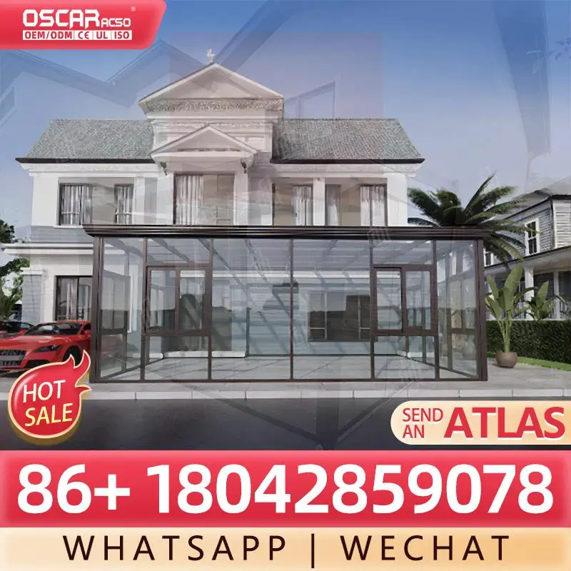 Aluminium Retractable Pool Enclosure Screen Shelter for Poolside Sauna California sunroom