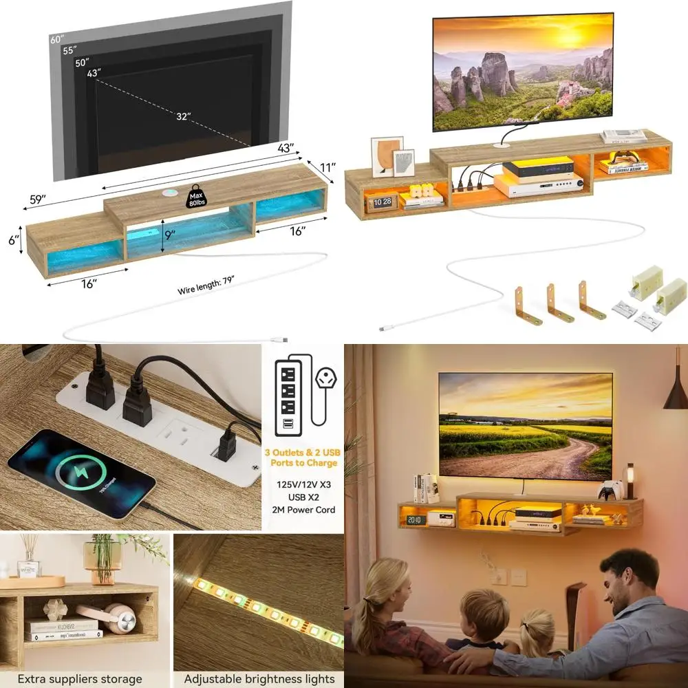 59 Inch Led Lighted… - image