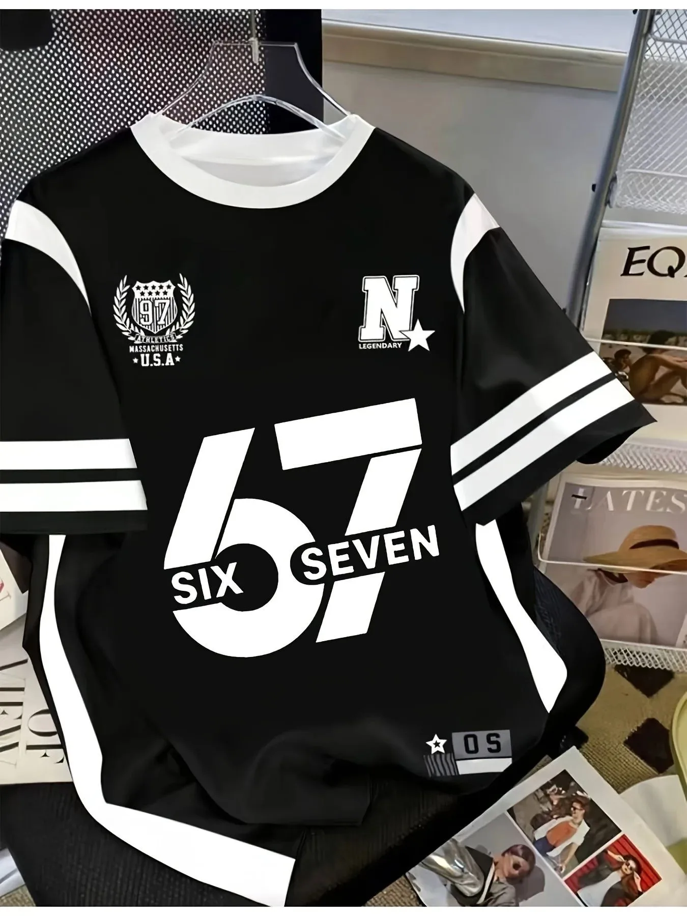 2026 Summer Men's Digital Printed Breathable Lightweight Casual Sports Outdoor Men's T-Shirt