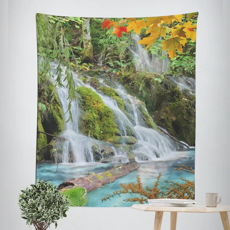 Home decorations Natural and Animal Styles room decor wall tapestry aesthetic bedroom aesthetic wall art large fabric tapestry