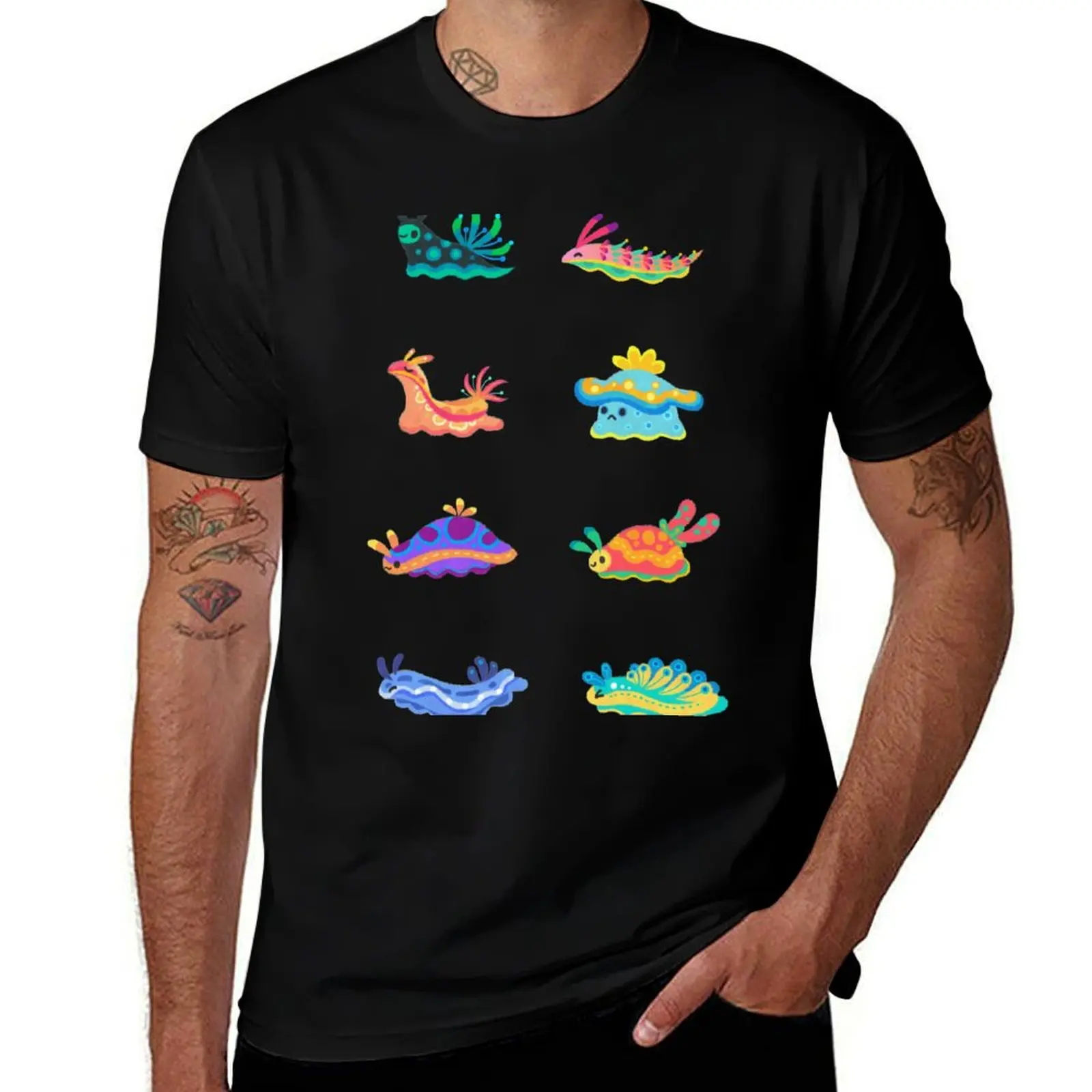 

Sea slug T-Shirt cotton t shirts man 100% funny t shirts cotton