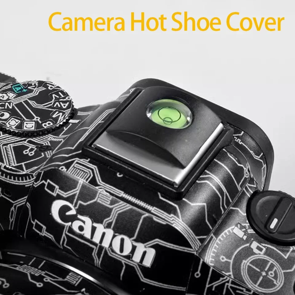 Universal Wasserwaage Kamera Blitzschuh Ebene Schutzhülle Blitzschuh Abdeckung Für Canon 5D Nikon Olympus Pentax DSLR SLR Kamera