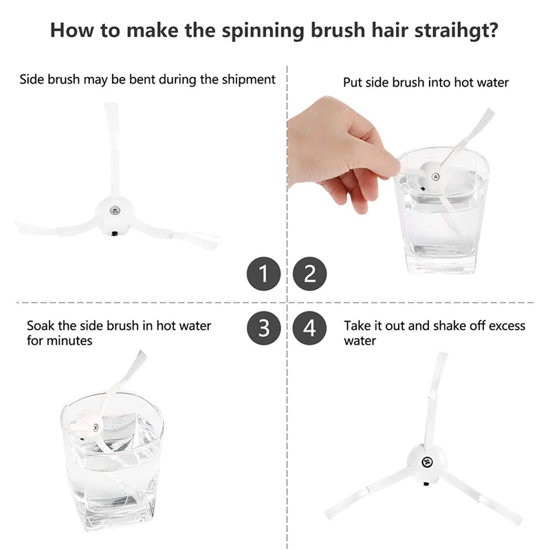 Spazzola laterale spazzola a rullo filtro HEPA per Xiaomi 1 S Robot aspirapolvere parti Accessorie per Roborock S50 S51 S55 S5 S6