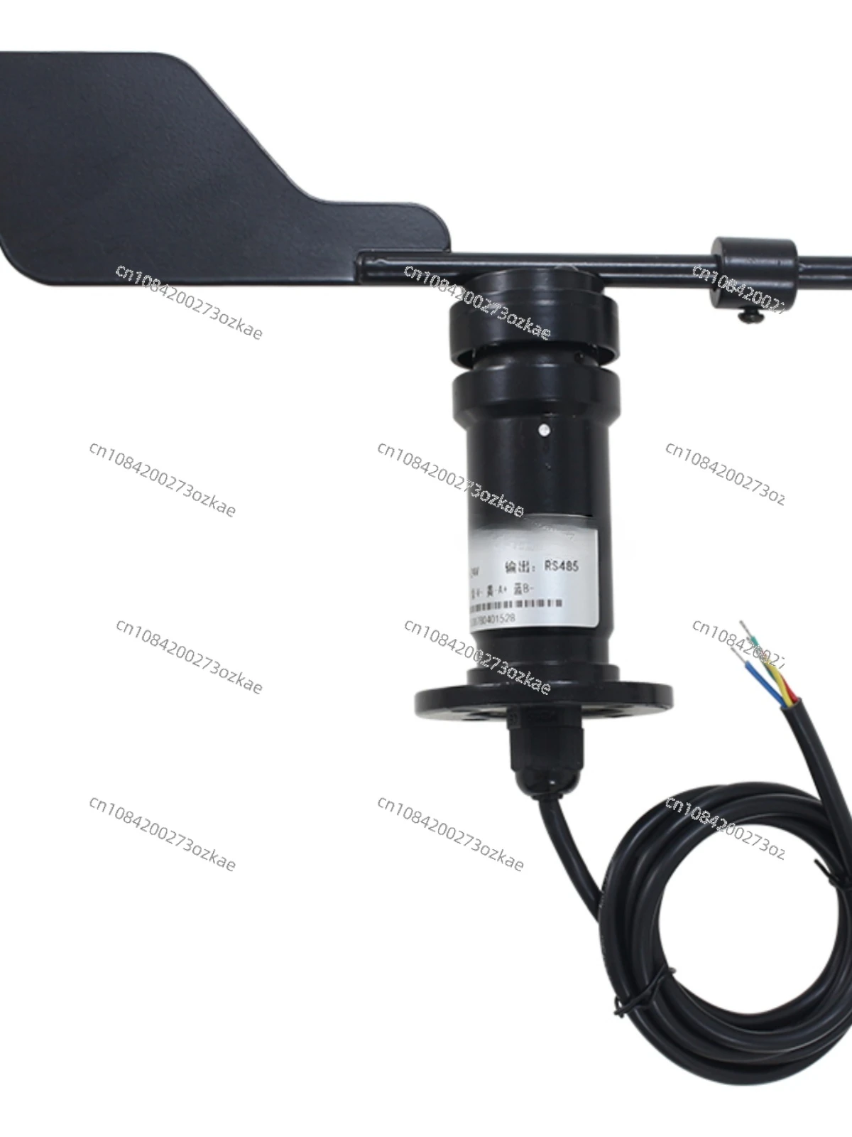 Wind Vane Sensor Transmitter Wind Speed Anemoscope Weather Station Detector RS485 Aluminum Alloy Material