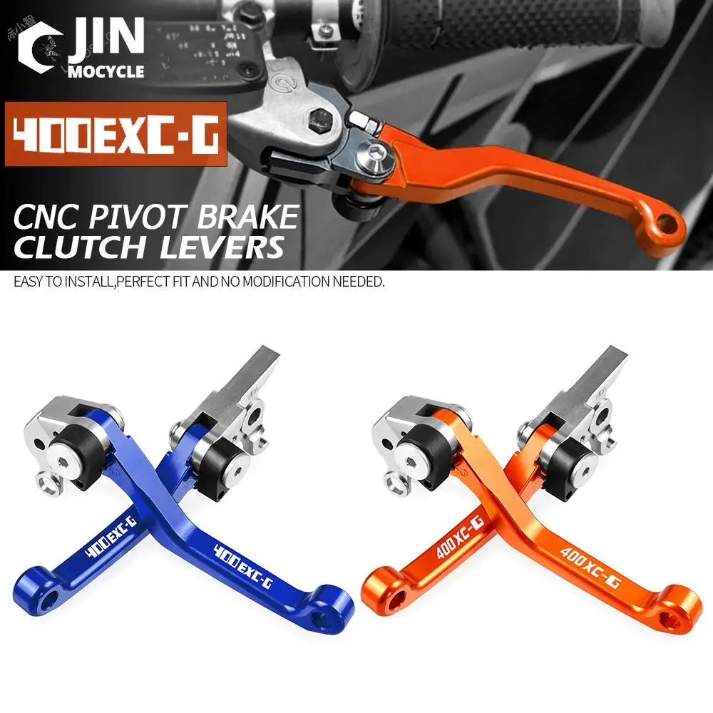 

For K-T-M 250SXF 2005 2006 400EXCR 2003-2007 525SUPERMOTO 2004-2005 Foldable Pivot CNC Dirt Bike Brake Clutch Levers Cable Lever