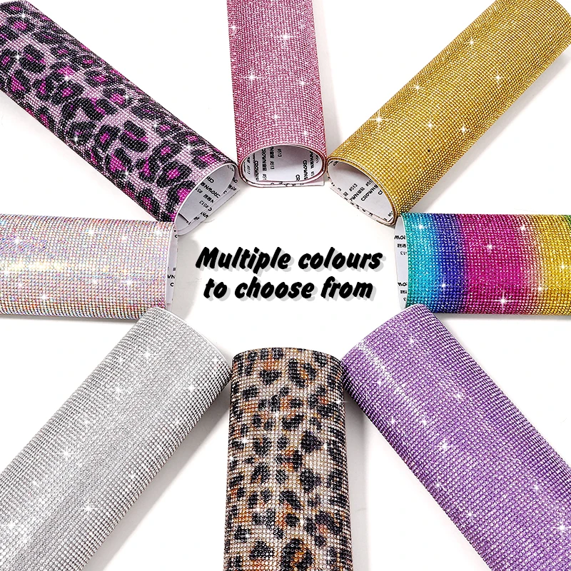 DUCRYSTAL 1 pièces autocollants strass auto-adhésifs verre paillettes strass autocollants bricolage artisanat vêtements. Sacs. chaussures