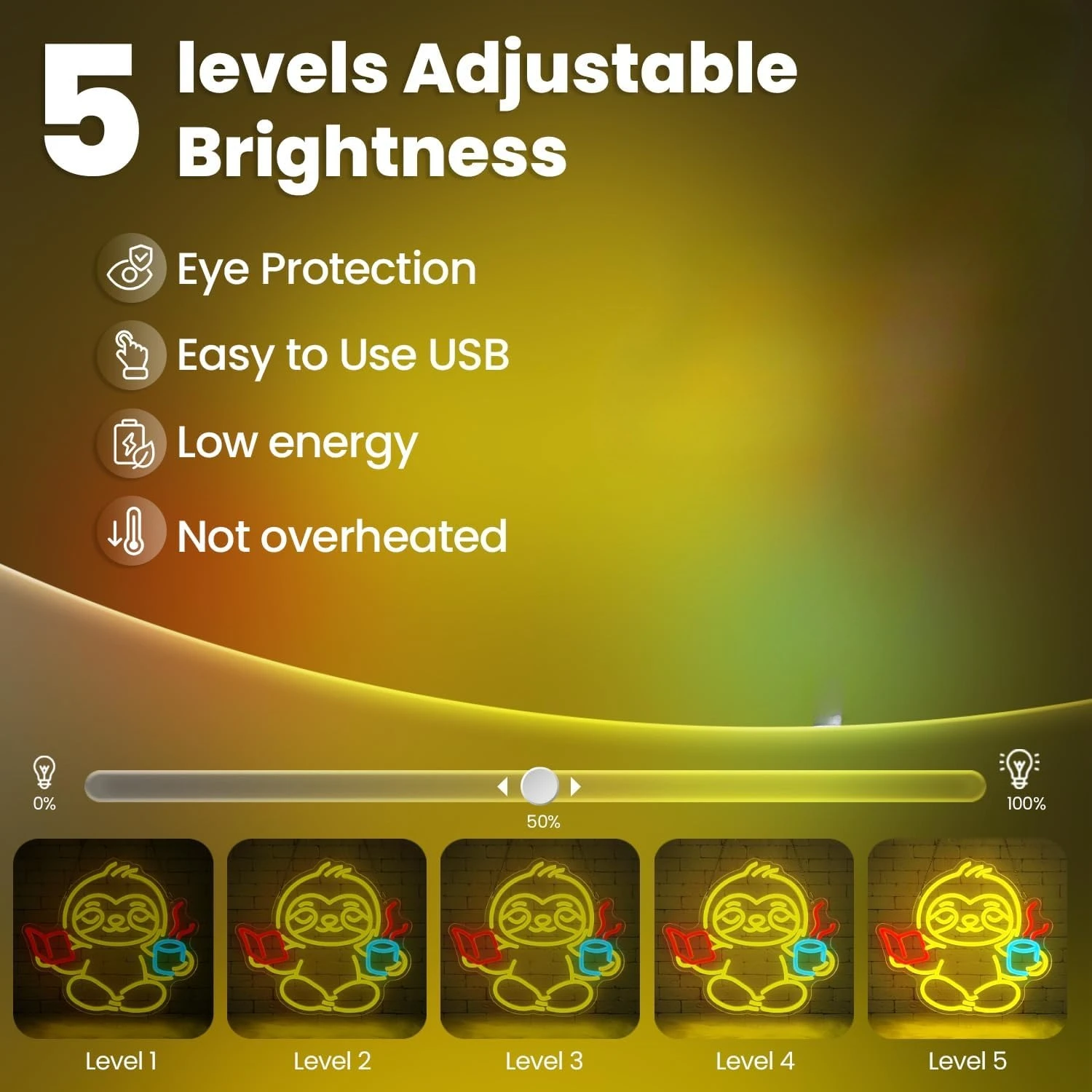 الكسل ضوء النيون تسجيل USB عكس الضوء LED النيون تسجيل لغرفة النوم غرف معيشة نادي بار رجل كهف هدايا الحفلات جدار الفن الديكور