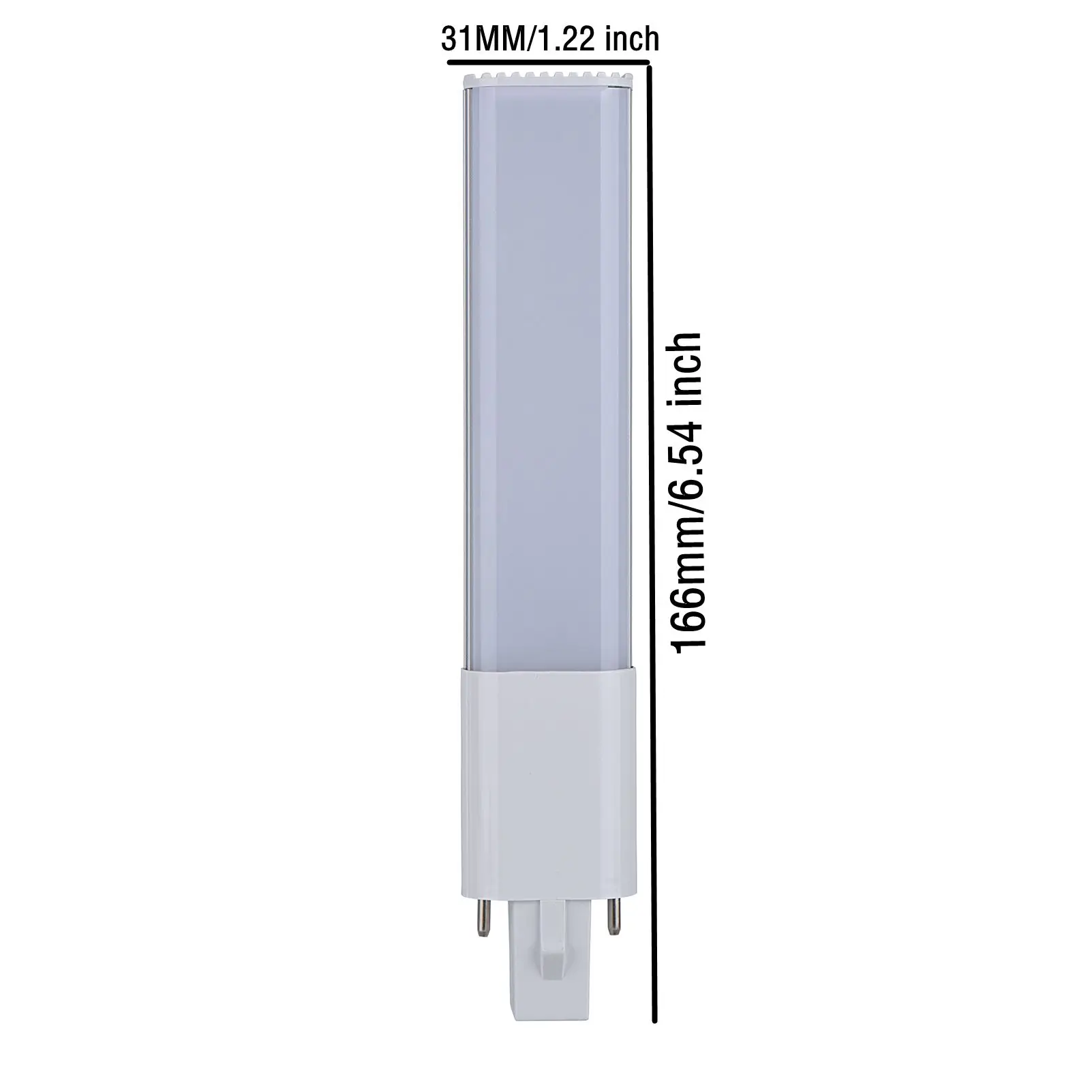 G23 LED Light Bulb 6W 750LM replaces 9W G23 CFL tube, ballast-compatible, no need to change wiring