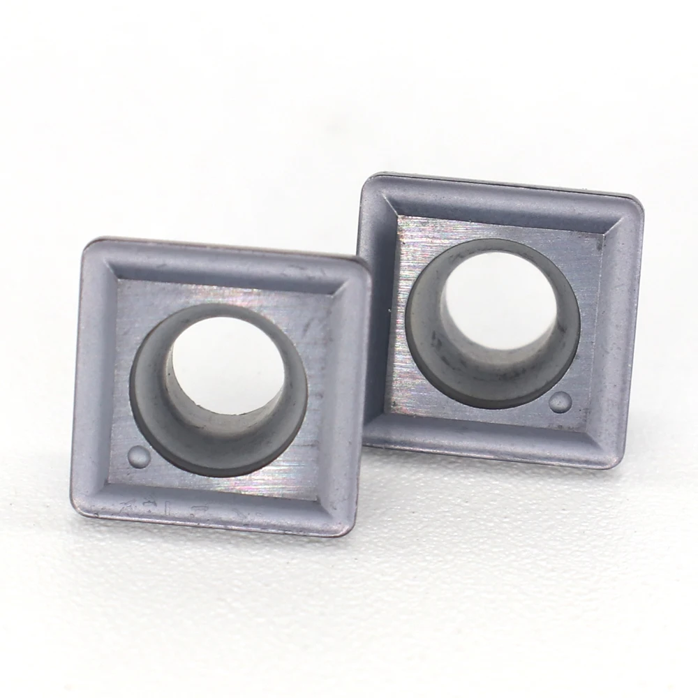 10 pz SPMG090408-DG inserti in metallo duro fresa per U trapano Pin inserto indicizzabile per tornio indice punta da trapano foratura