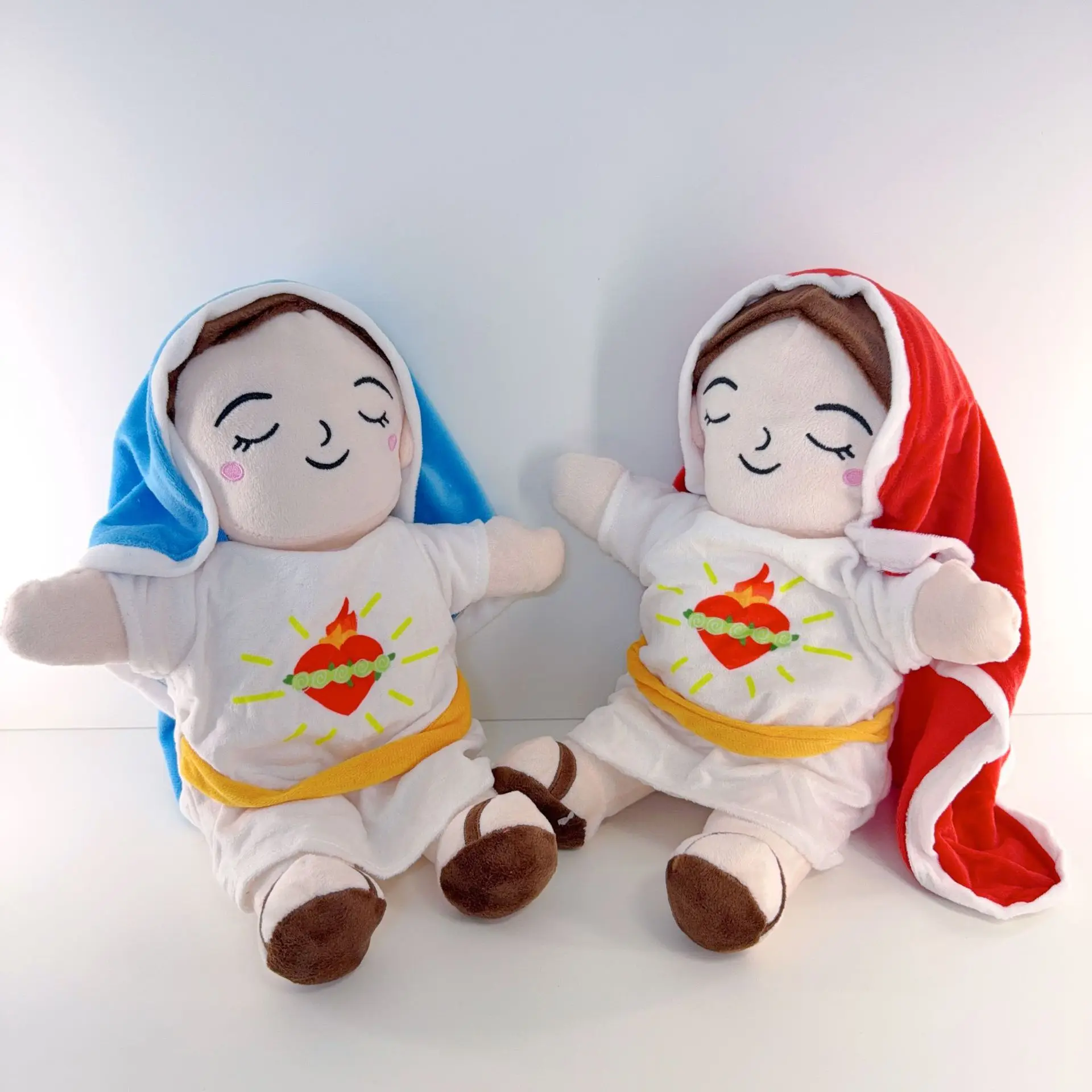 

*NEW Soothing Breathing Yeah girl Plush Doll Ornaments Four-gear Adjustment Children Music Sleep Companion Christmas Toy Gifts