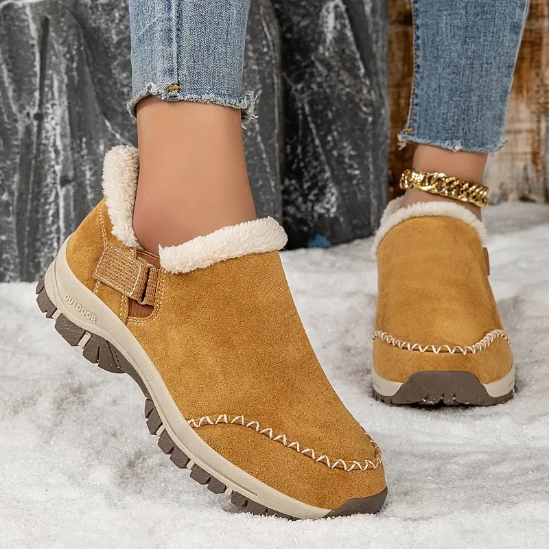 

Snow Boots 2025 Women Winter Thermal Waterproof Anti Slip Arctic Warm Comfort Outdoor Hiking Boots for Women Zapatos De Mujer